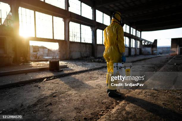 discovering the cause of biochemical accident - weapons of mass destruction stock pictures, royalty-free photos & images