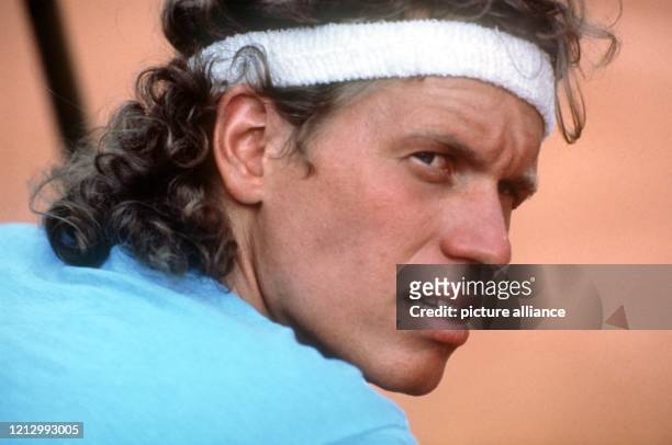 Tennisspieler Michael Westphal im März 1986 beim Training für den Davis Cup in Mexiko-Stadt. Wie die "Bildzeitung" berichtet, erzählte seine damalige...