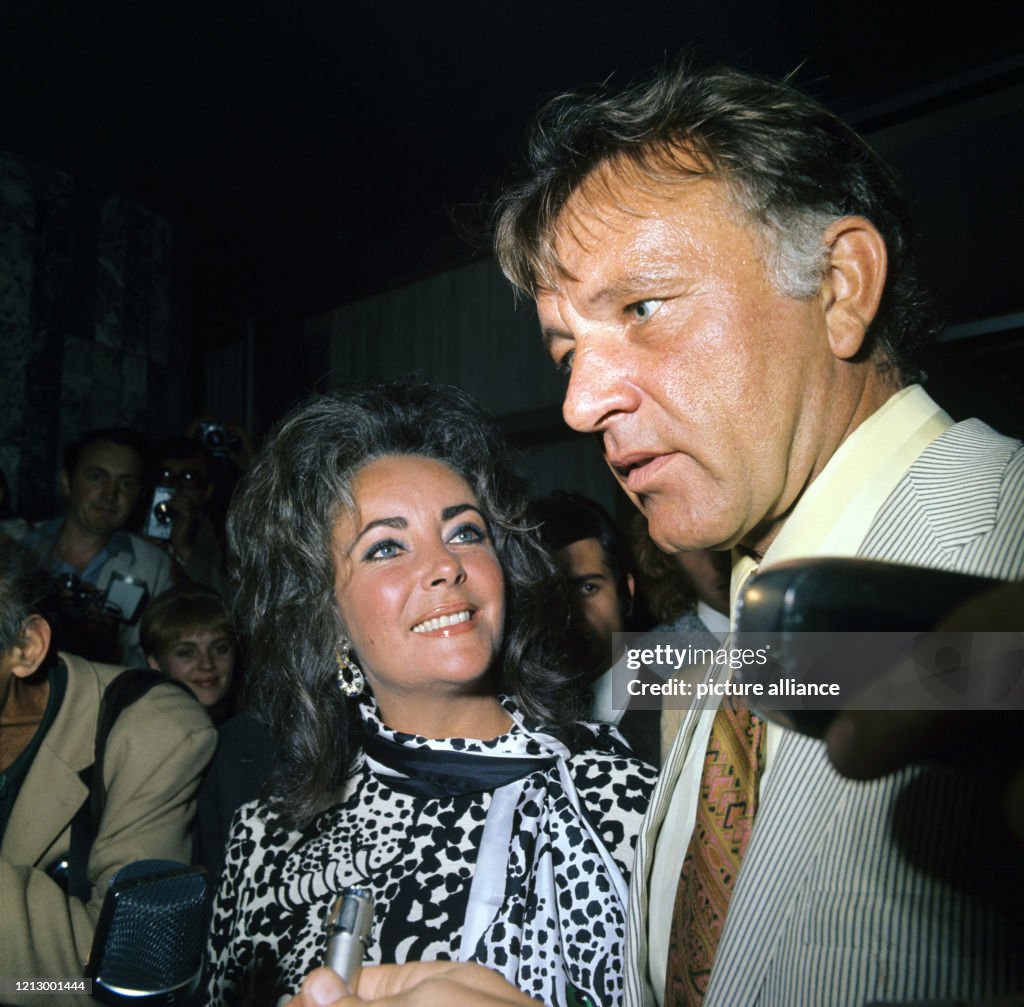 Elizabeth Taylor und Richard Burton