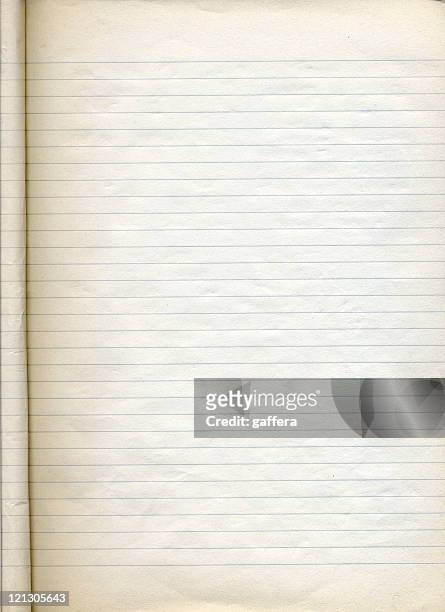 lined paper - workbook stock pictures, royalty-free photos & images