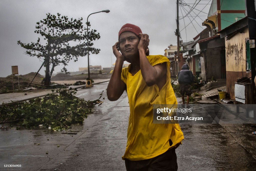 Typhoon Vongfong Hits The Philippines Amid Coronavirus Pandemic