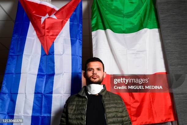 Cuban Doctor Roberto Arias Hernandez, specialized in internal medicine and one of the Cuban doctors who came to Italy two months ago to help fight...