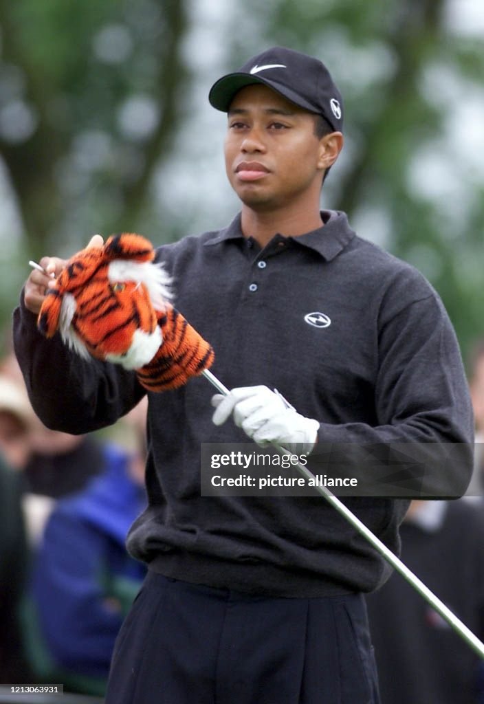 Golf : Tiger Woods spielt in St.Leon-Rot