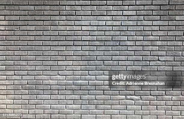 grey brick wall - grey brick stock pictures, royalty-free photos & images
