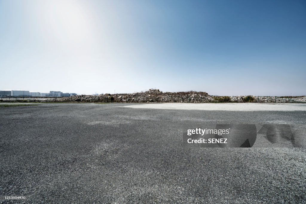 Empty Parking Lot