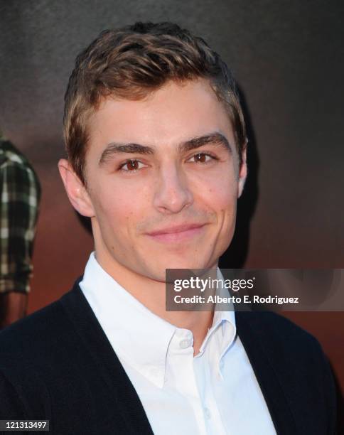 Actor Dave Franco arrives to a screening of Dreamworks Pictures' "Fright Night" on August 17, 2011 in Hollywood, California.