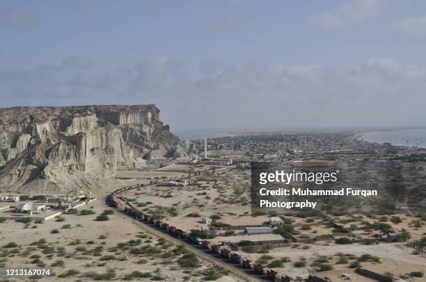 gawadar city view - balochistan stock pictures, royalty-free photos & images