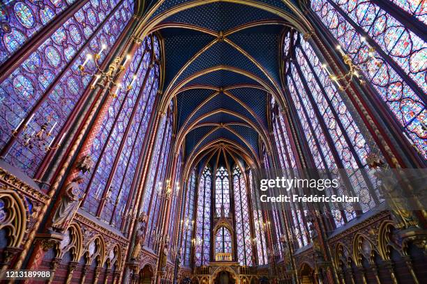 March 10 : The Sainte-Chapelle or "Holy Chapel", in the courtyard of the royal palace on the Île de la Cité, was built to house Louis IX's collection...