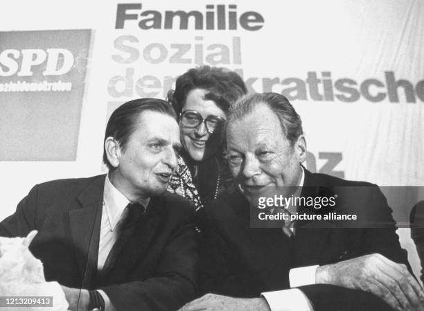 Die SPD-Politikern, MdB von 1957 bis 1980 und Vorsitzende der Arbeitsgemeinschaft sozialdemokratischer Frauen von 1973 bis 1977, aufgenommen am 14....