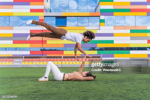 Zero Gravity Man Photos and Premium High Res Pictures - Getty Images