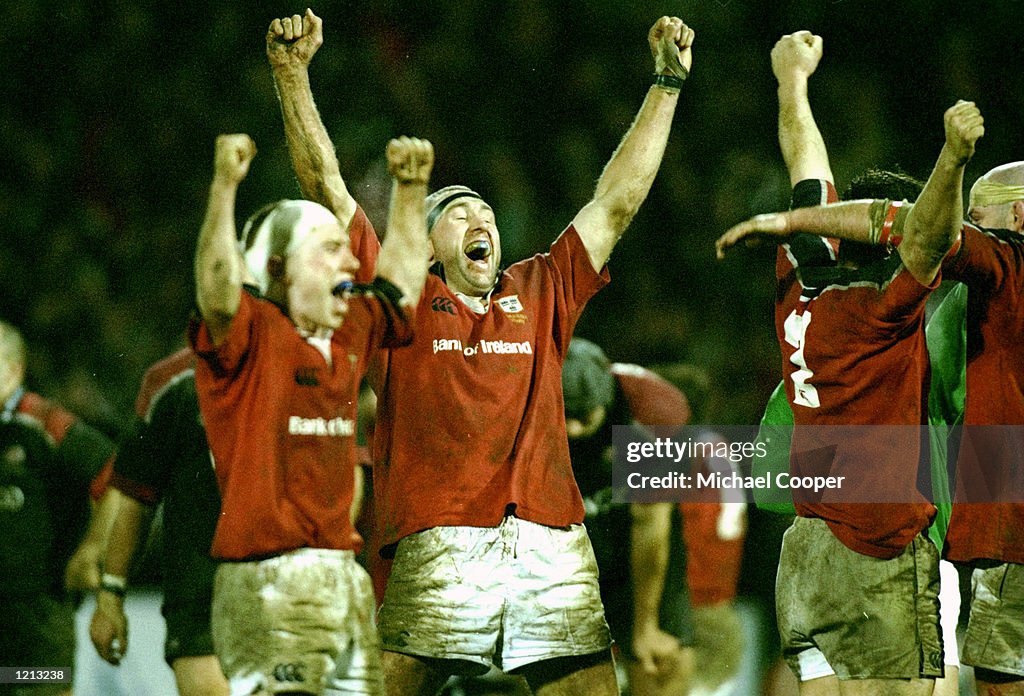 Munster celebrate victory