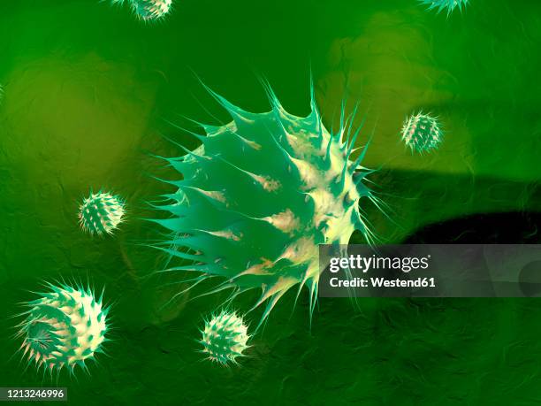 Visualizing Germs 36 Virus Visualisation Stock Photos, High-Res Pictures, and Images ...
