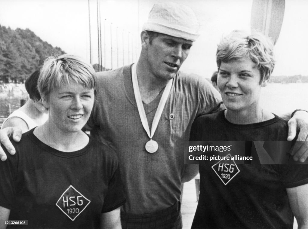 Roswitha Esser, Detlef Lewe und Annemarie Zimmermann bei den