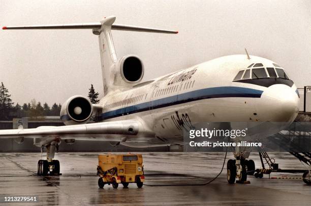 Ein Flugzeug vom Typ Tupolew-154-M ist am 13.9.1997 vor der westafrikanischen Küste in den Atlantik gestürzt. Dabei sollen insgesamt 24 Personen ums...