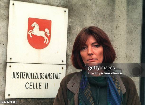 Die Anstaltsleiterin der Justizvollzugsanstalt Celle II Katharina Bennefeld-Kersten . Sie hatte sich bei der Geiselnahme in der JVA am 26.2.1996...