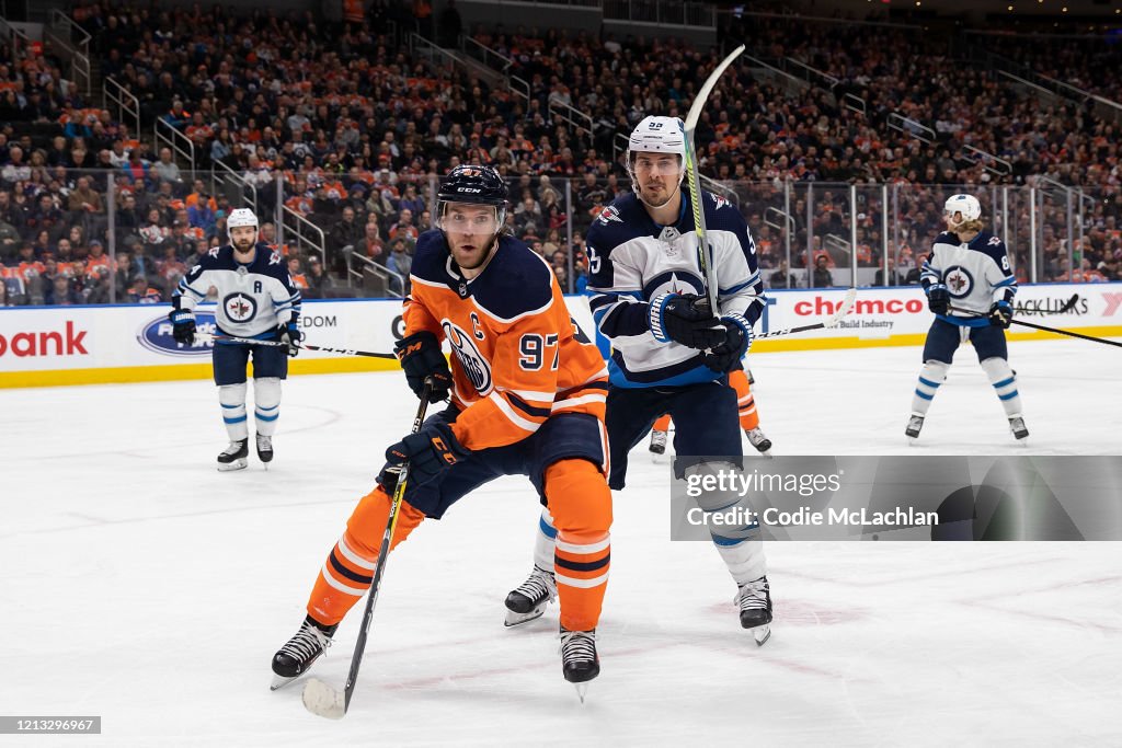 Winnipeg Jets v Edmonton Oilers