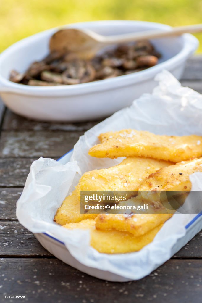 Polenta fritta
