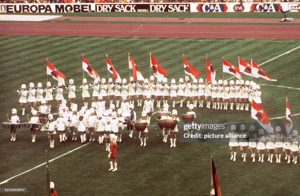 Fußball-WM '74: Schlussfeier im Münchner Stadion