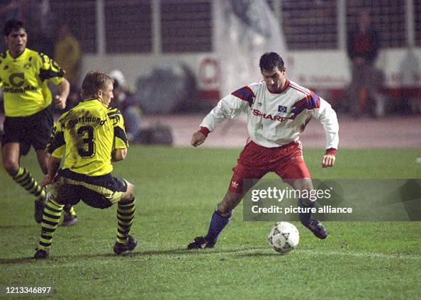 1. FußballBundesliga 1991/92 Hamburger SV Borussia Dortmund 11