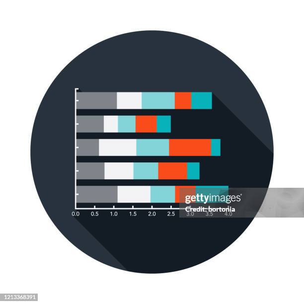 stacked bar graph icon - excel spreadsheet stock illustrations