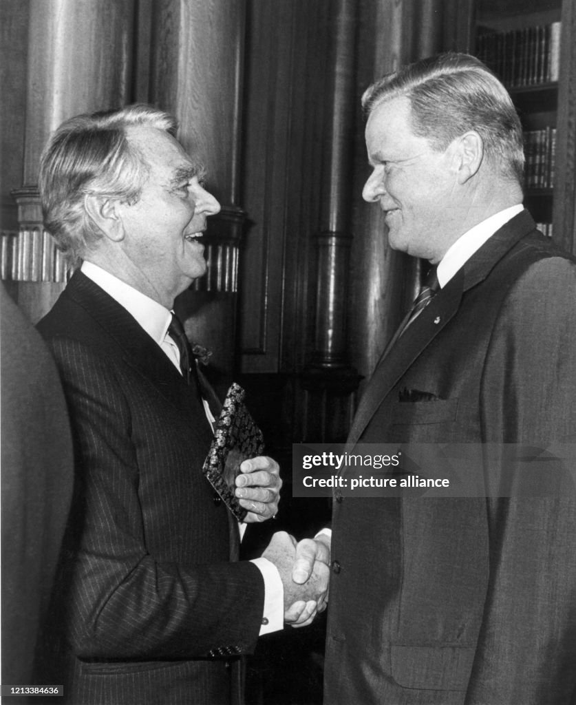 Beitz Berthold Beitz, Vorsitzender des Kuratoriums der Alfried Krupp von ...