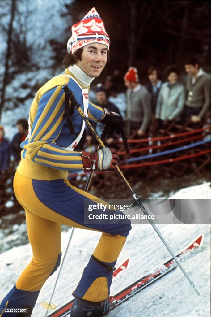 Stenmark Der schwedische Skiläufer Ingemar Stenmark, aufgenommen im Januar ...