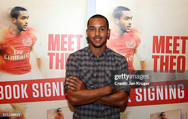 Theo Walcott Book Signing Photos and Premium High Res Pictures - Getty