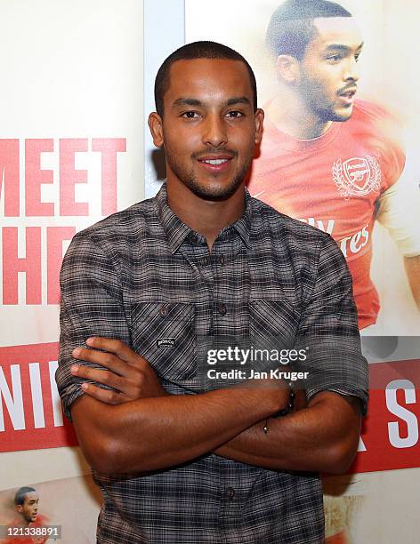 Theo Walcott Book Signing Photos and Premium High Res Pictures - Getty