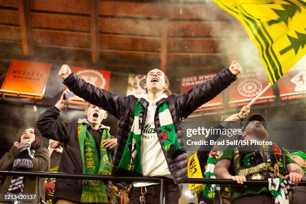 Timbers Fans Portland Timbers Fans Photos and Premium High Res Pictures - Getty Images