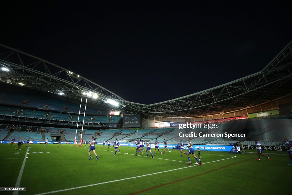 NRL Rd 2 - Bulldogs v Cowboys