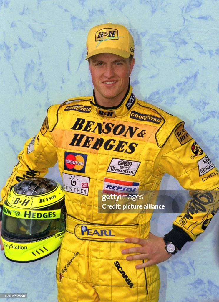 Der 22jhrige Deutsche Formel-1-Pilot Ralf Schumacher , Aufgenommen