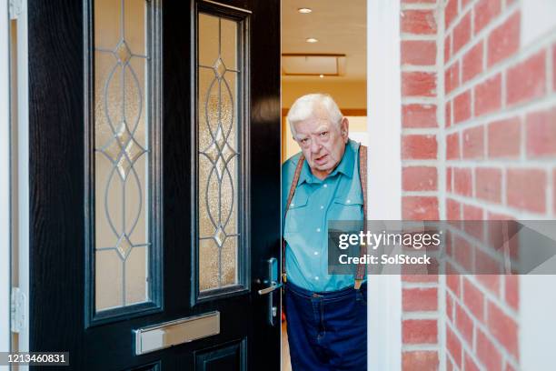 who's that knocking at my door? - doorway stock pictures, royalty-free photos & images