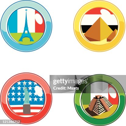 Flags button Flags button
