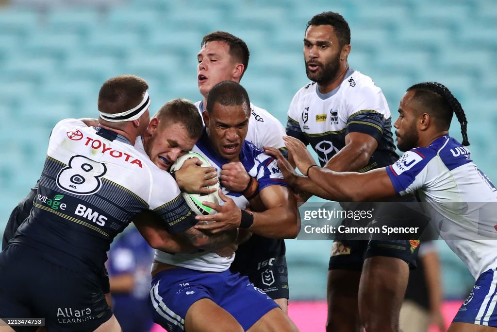 NRL Rd 2 - Bulldogs v Cowboys