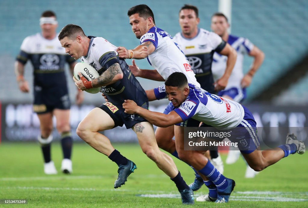 NRL Rd 2 - Bulldogs v Cowboys