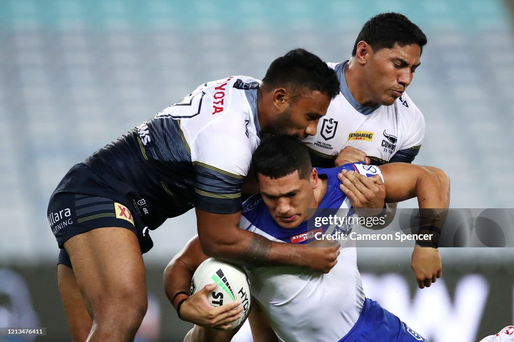 NRL Rd 2 - Bulldogs v Cowboys