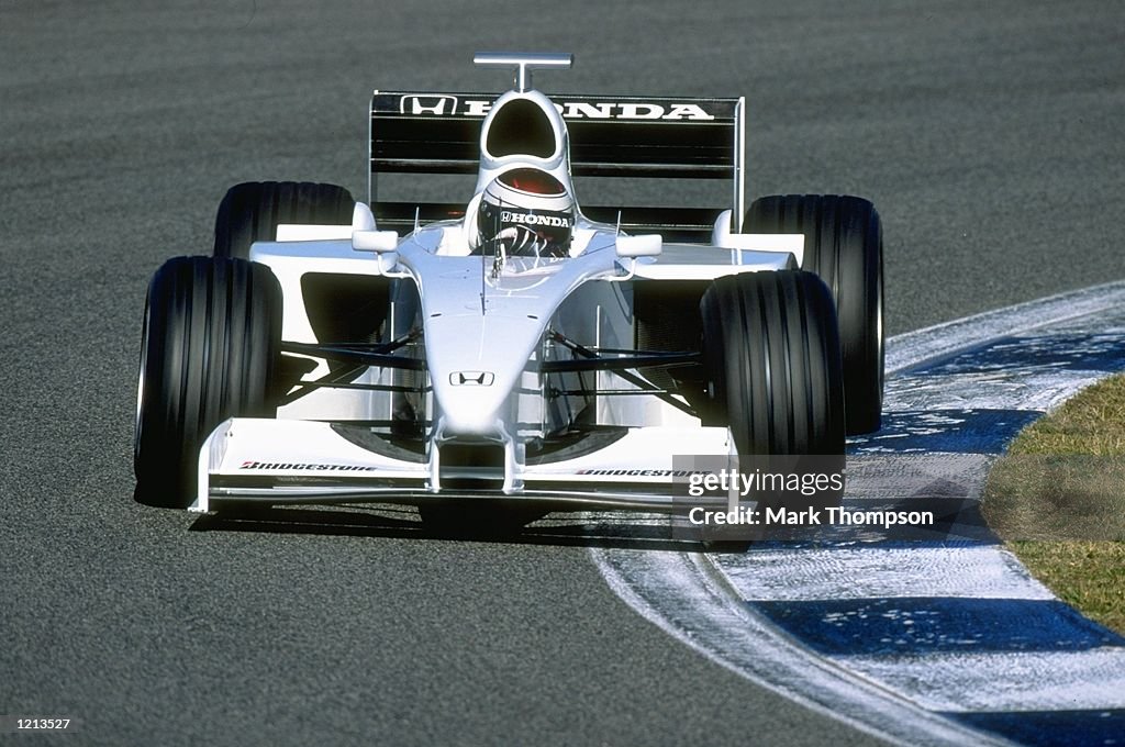 Formula One testing Jos Verstappen