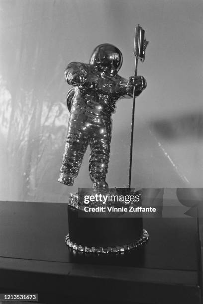 The 'Moon Person', one of the awards at the MTV Video Music Awards in Los Angeles, 5th September 1986.