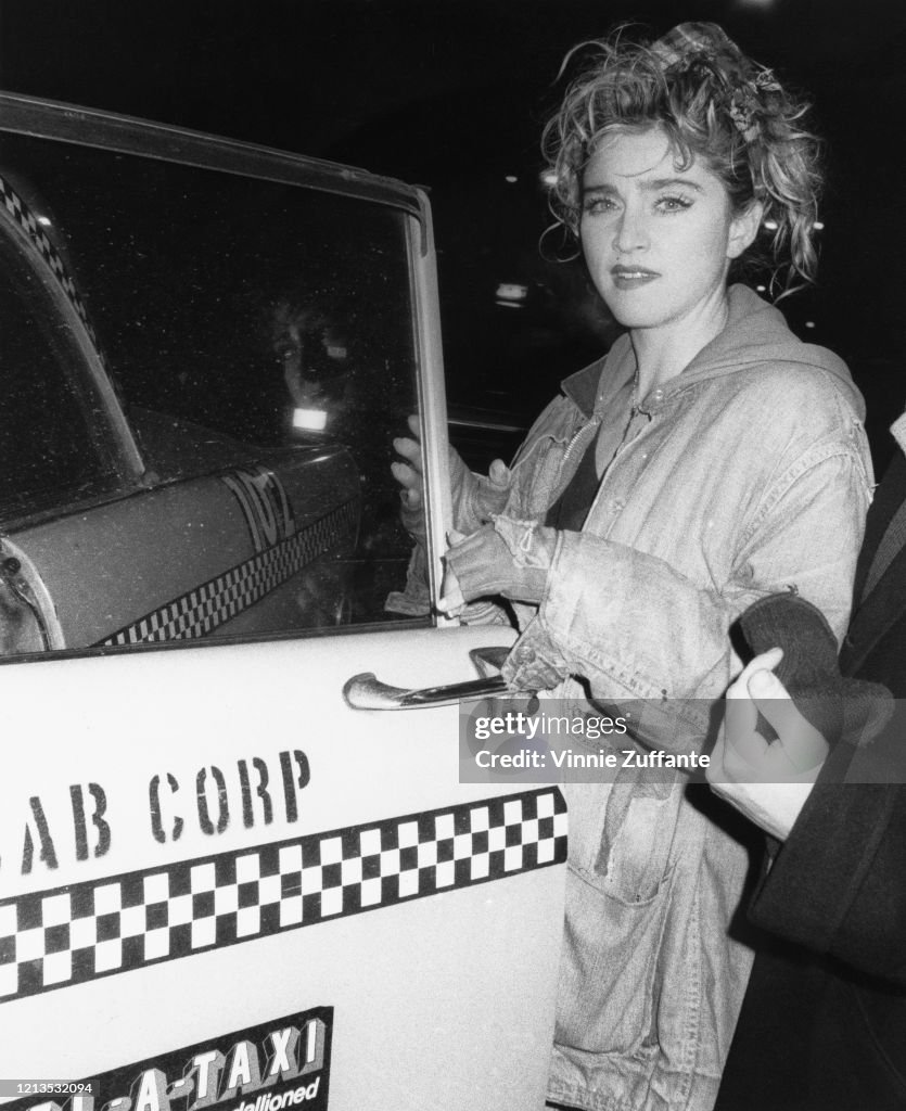 Madonna Gets A Cab
