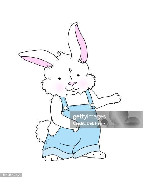 902 White Rabbit Cartoon Stock Photos, High-Res Pictures, and Images ...