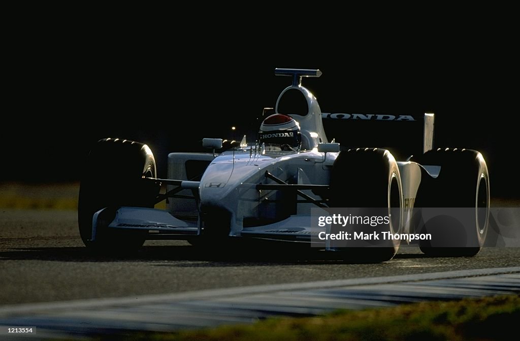 Formula One testing Jos Verstappen