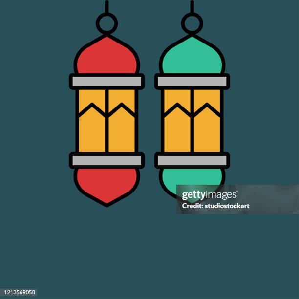 ramadan kareem design concept - eid stock illustrations