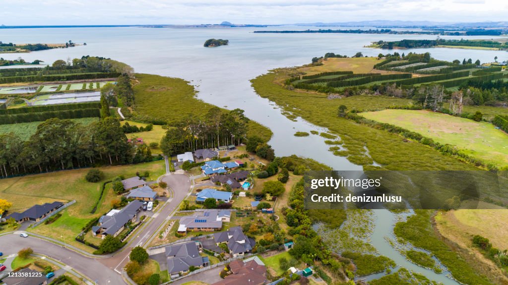 Katikati Aerial View