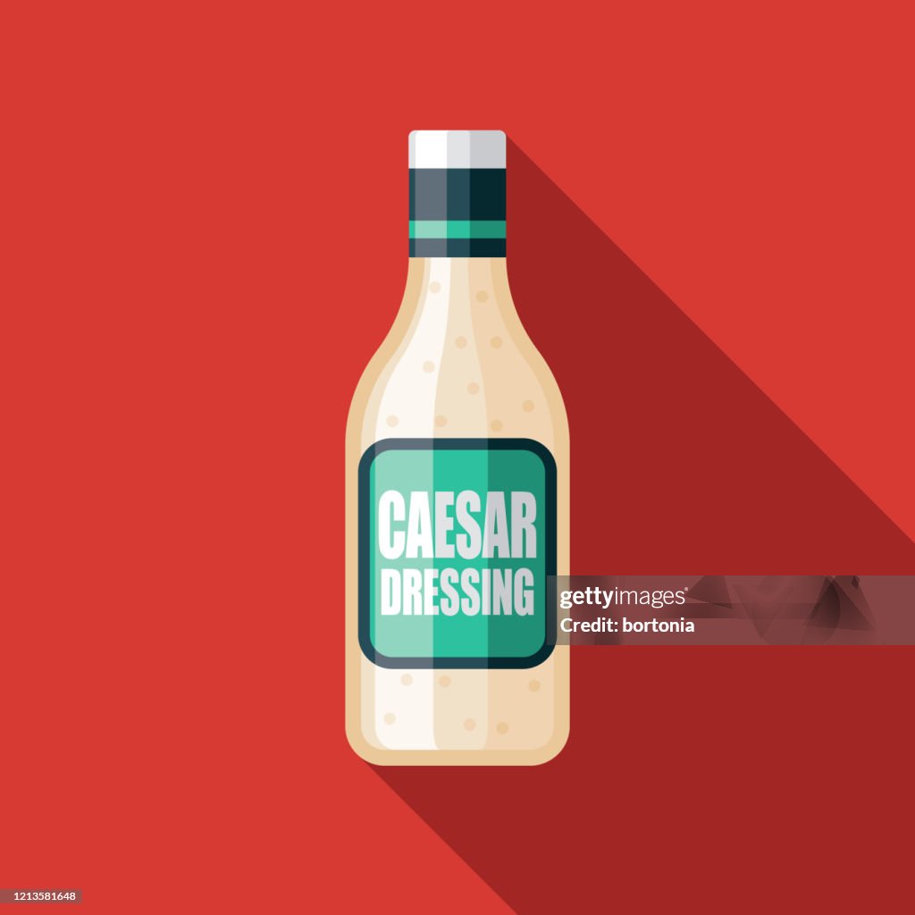 Caesar Salad Dressing Condiment Icon