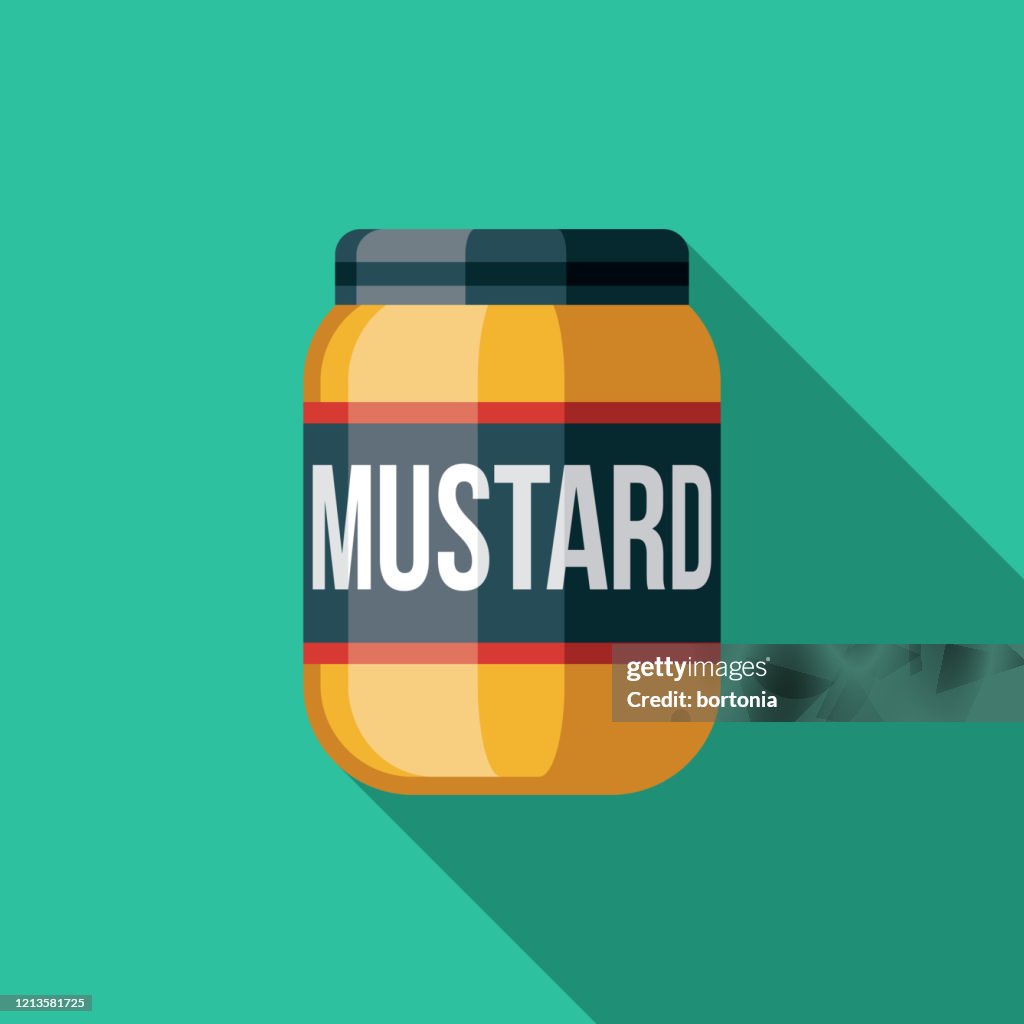 Mustard Condiment Icon