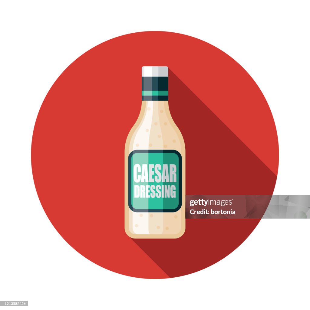 Caesar Salat Dressing Gewürz-Symbol