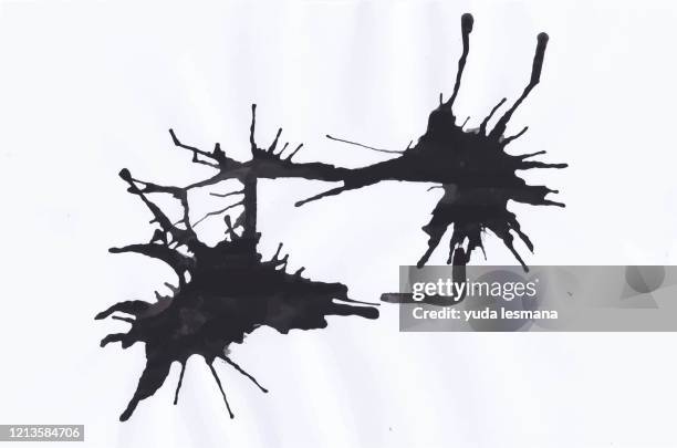 black paint splash background - mud splash white background stock illustrations
