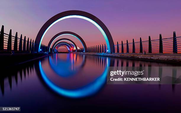 night hypnosis - arch stock pictures, royalty-free photos & images