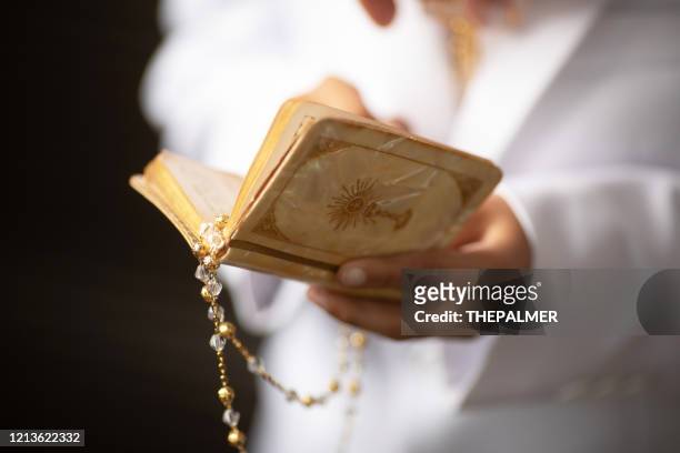 第一聖餐聖經閱讀 - 天主教 個照片及圖片檔