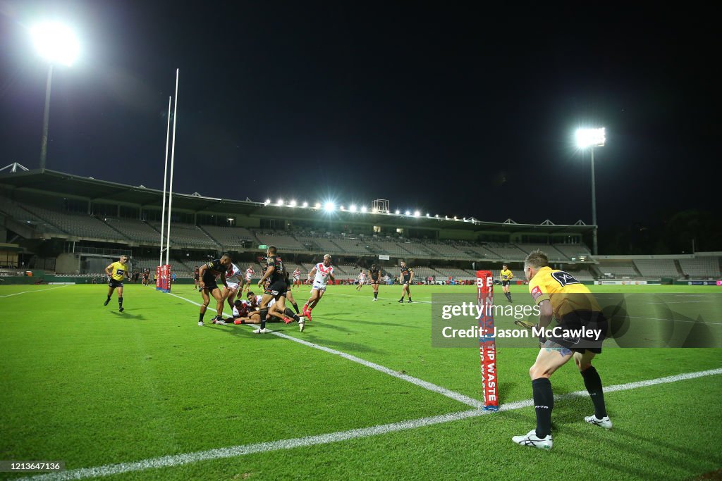 NRL Rd 2 - Dragons v Panthers